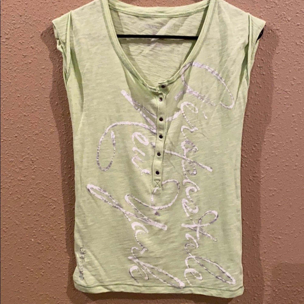 Aeropostale light green shirt